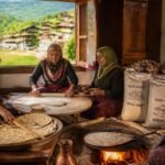 Bayramlarımız (1): Bayram Hazırlıkları ve Bayram Sabahı kizik koyunde bayram hazirliklari